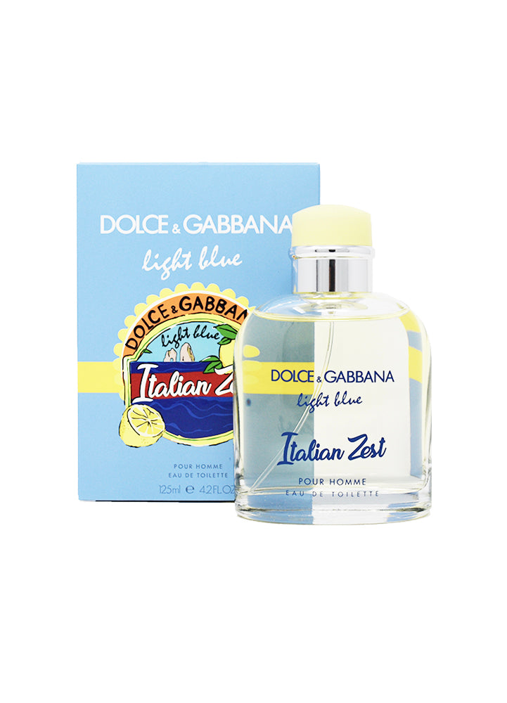 Udøve sport lure Konsulat Dolce & Gabbana Light Blue Italian Zest Men – Eau Parfum