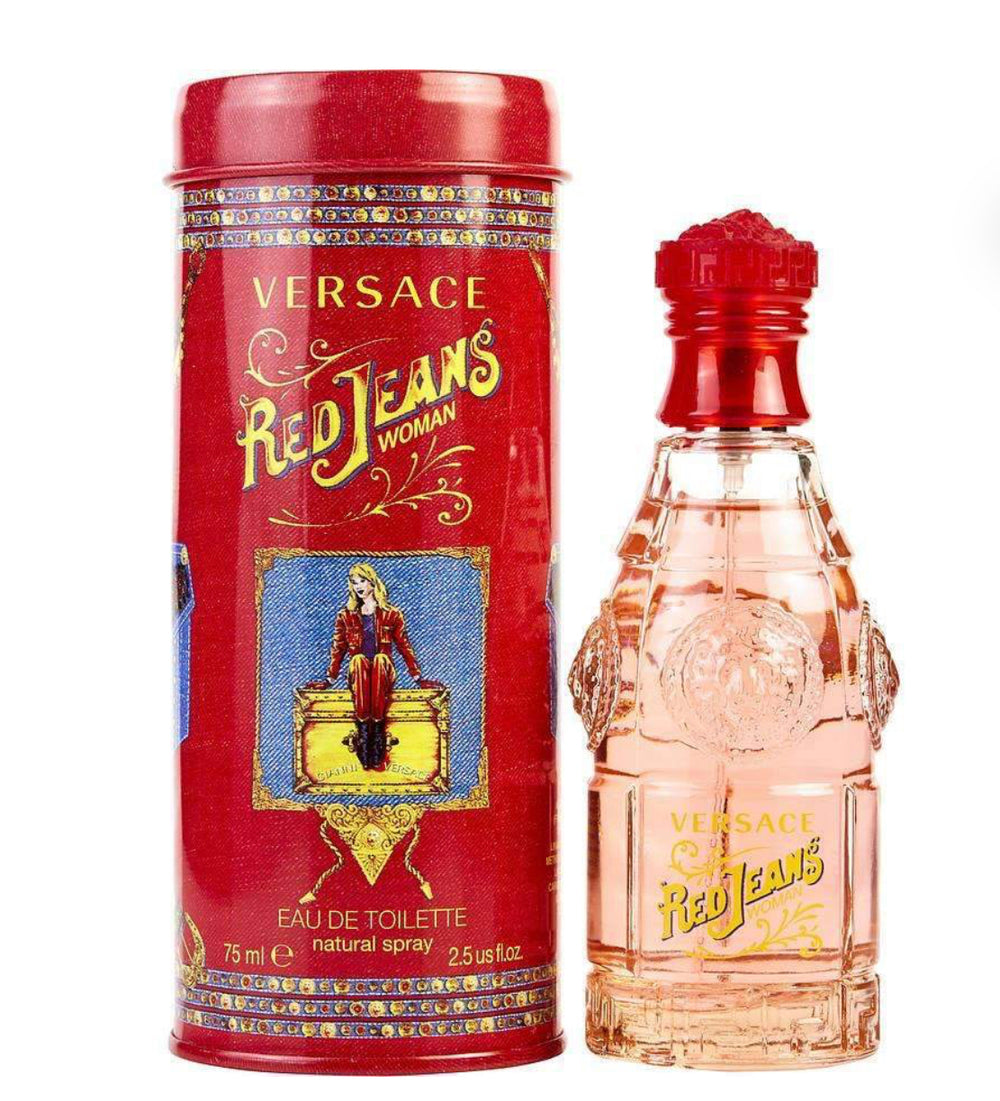 【未使用】VERSACE L JEANS 75ml ケース付き 廃盤 Red Jeans - Woman – Eau Parfum